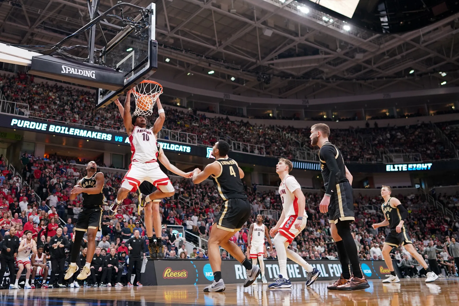 Arizona face à Purdue
