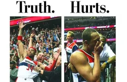 Les images et les réactions au buzzer beater annulé de Paul Pierce