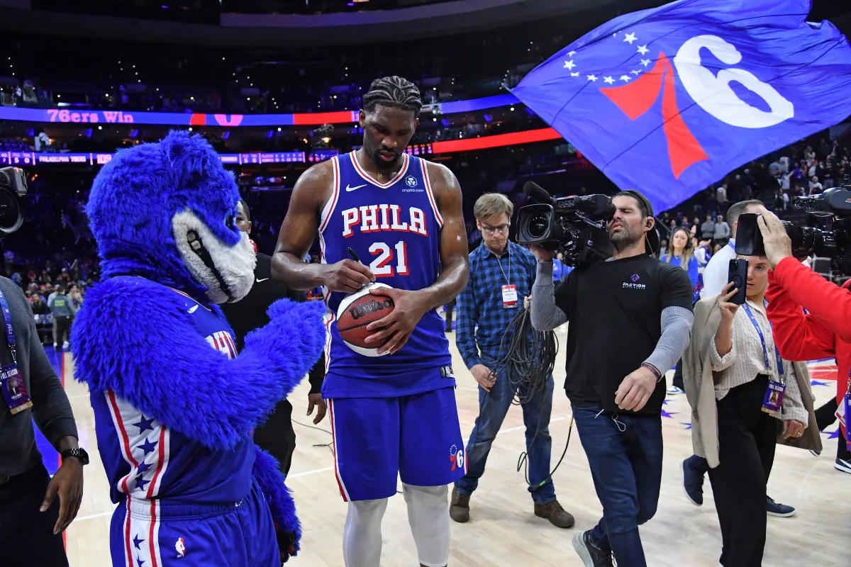 Joel Embiid et les Sixers