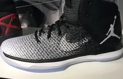 Une Air Jordan 31 avec la signature de Michael Jordan