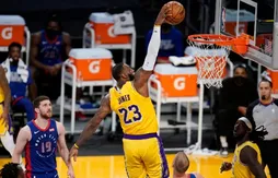 LeBron James et les Lakers ont besoin d’une double prolongation pour repousser les Pistons