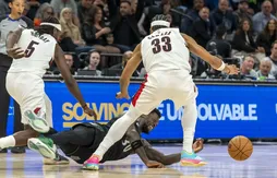 Chris Finch attend Julius Randle et Rudy Gobert au rebond