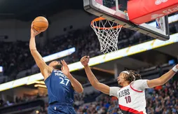 Impérial, Rudy Gobert relance les Wolves face aux Blazers