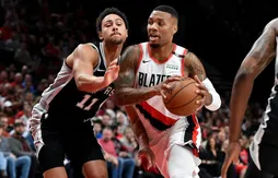 Les Blazers d’un grand Damian Lillard maîtrisent facilement les Spurs