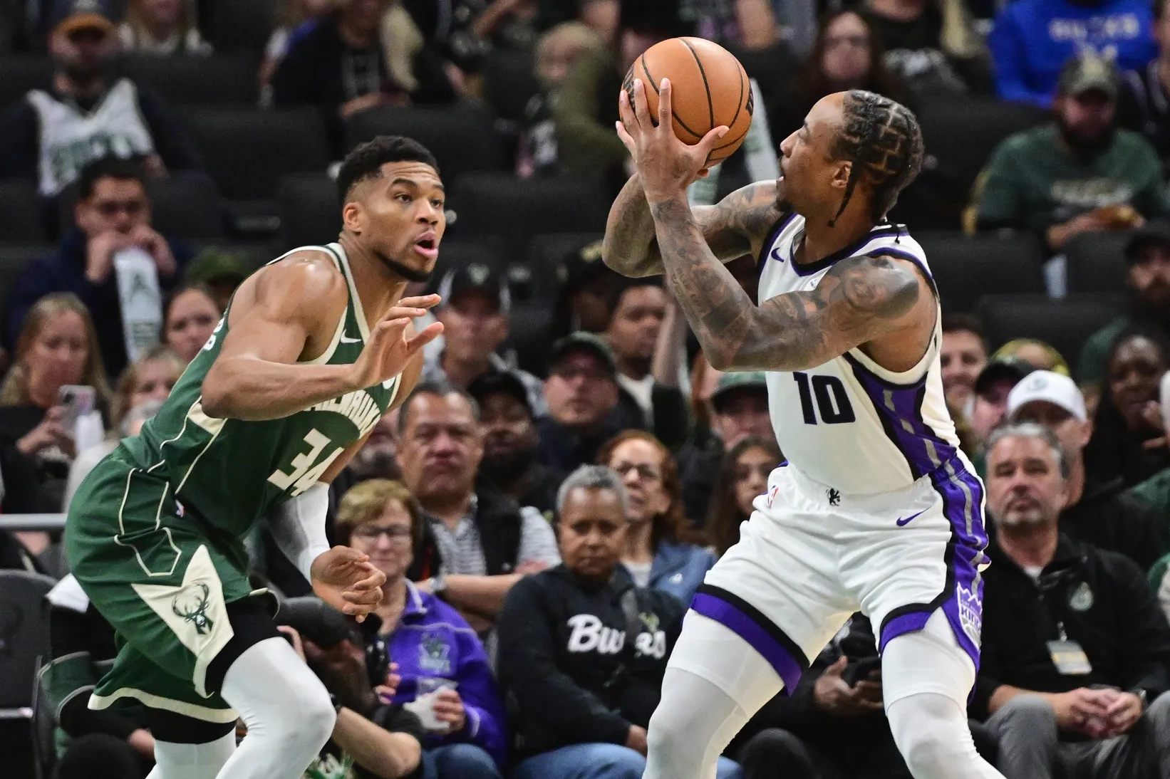 Les Kings face aux Bucks