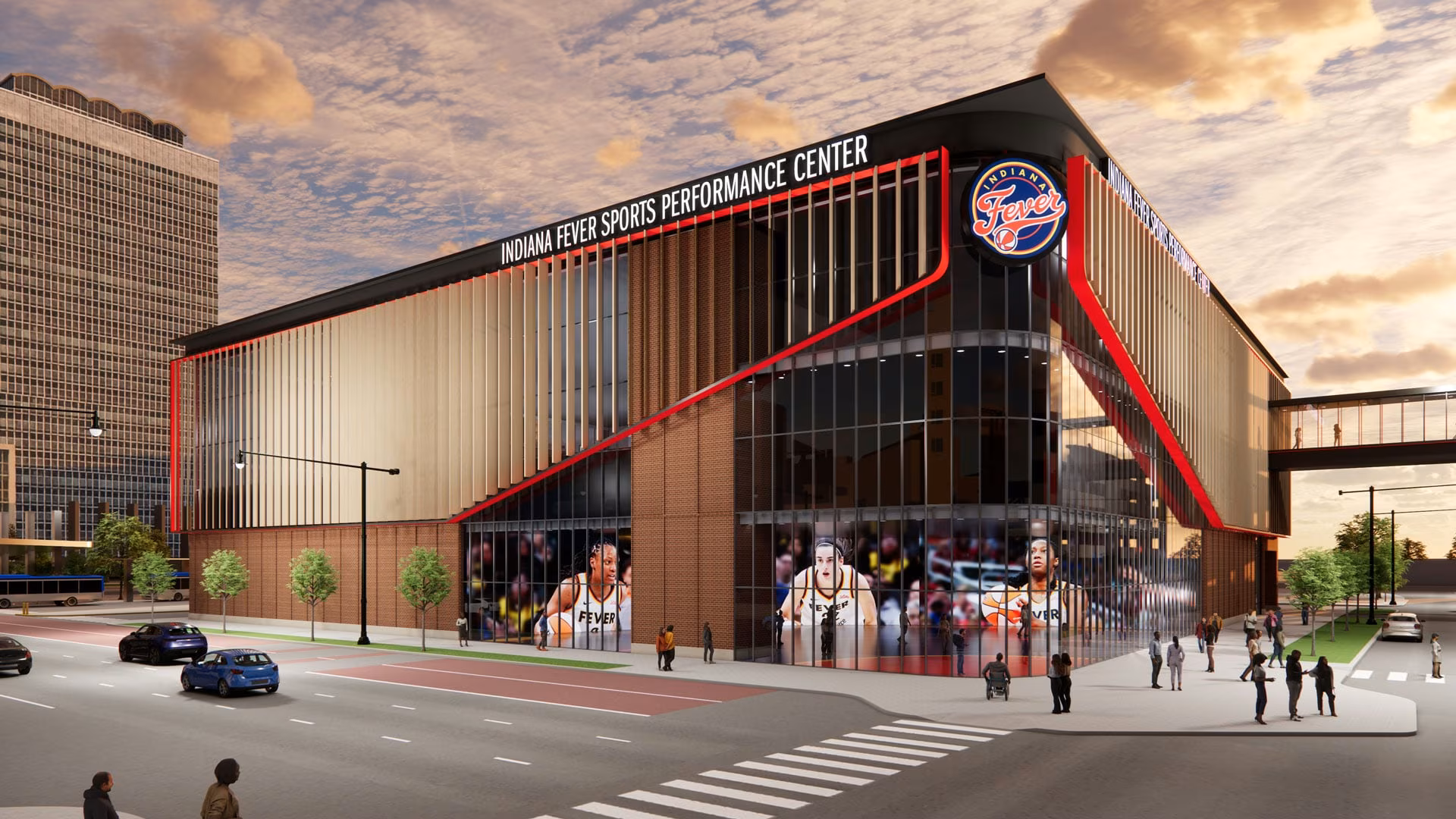 Le nouveau centre d'entraînement de l'Indiana Fever