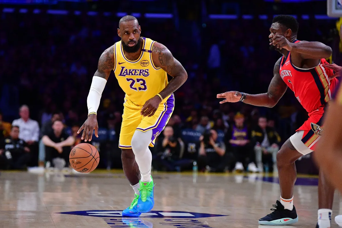 LeBron James avec les Lakers