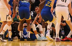 Les Warriors redescendent de leur nuage avec un Stephen Curry sur les rotules