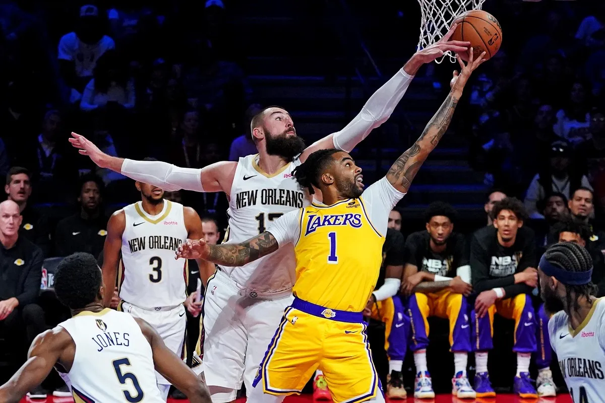 Jonas Valanciunas et les Pelicans