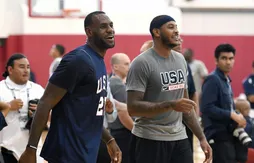 Les images du match avec LeBron James, Carmelo Anthony et Kevin Durant à New York