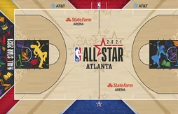 Le parquet du All-Star Game 2021 en hommage aux universités historiquement noires