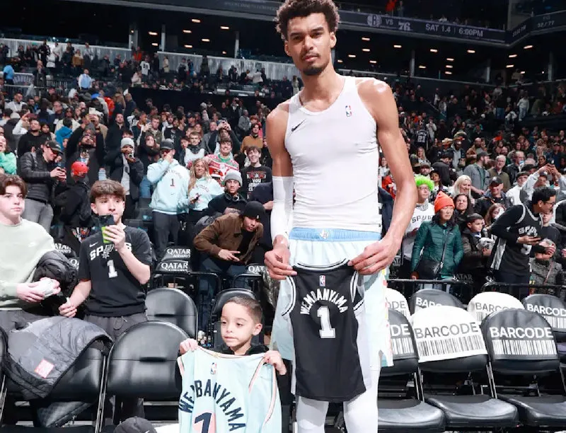 wembanyama maillot cadeau