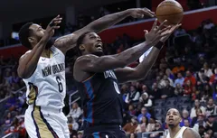Les Pistons se relancent face à de frêles Pelicans