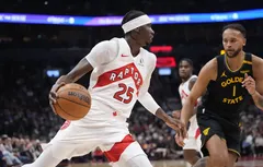 Chris Boucher a charcuté la défense des Warriors
