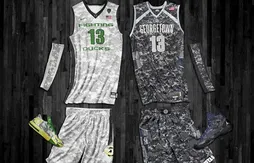 Des maillots “camouflage” pour Georgetown et Oregon