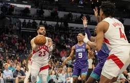 Le maestro Fred VanVleet (20 points, 20 passes) fait tournoyer les Hornets