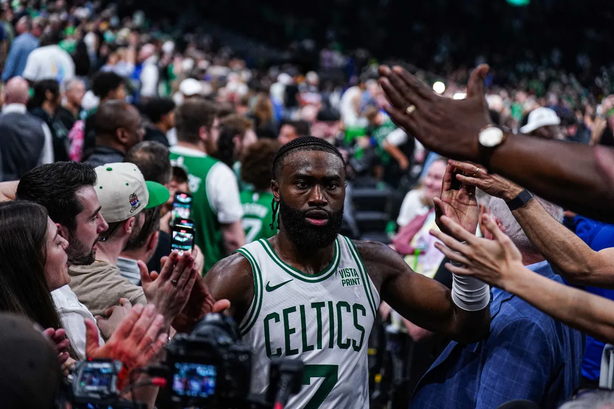 Jaylen Brown avec les Celtics