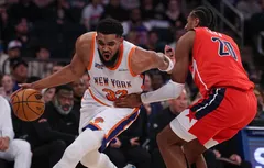 Les Knicks se rassurent à moitié face aux Wizards
