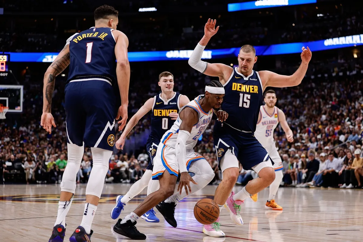 Shai Gilgeous-Alexander et Nikola Jokic