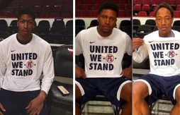Team USA a rendu hommage à Paul George