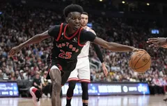 Pour Chris Boucher, les remplaçants des Raptors ont été mis au placard