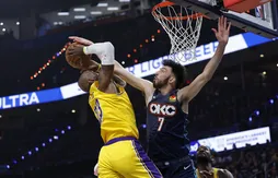 Malgré le réveil d’Austin Reaves, les Lakers chutent encore à OKC