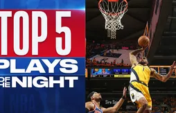 Le Top 5 de la nuit | Le doublé d’Obi Toppin