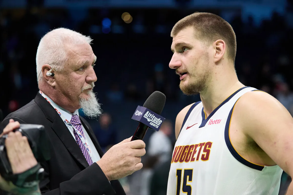Nikola Jokic avec les Nuggets