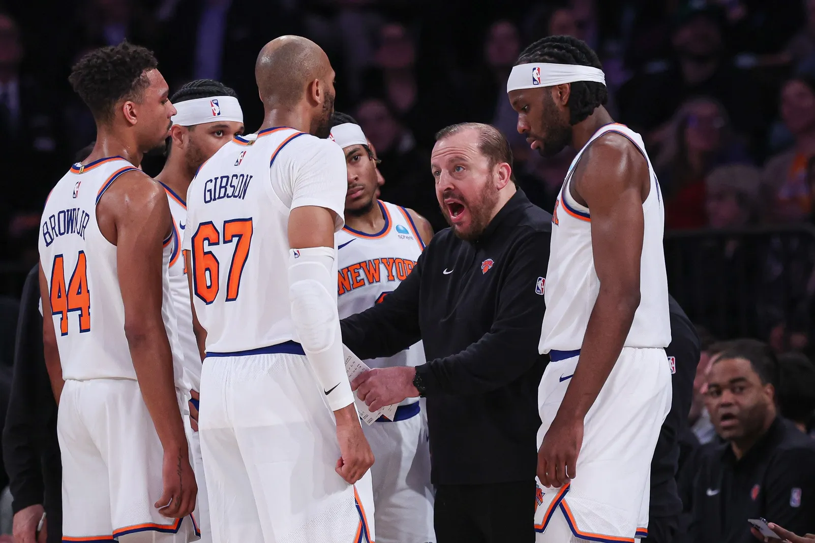 Tom Thibodeau et Taj Gibson