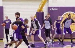 Les premières images de Kobe Bryant à l’entraînement