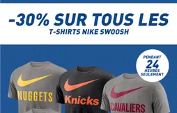 [bon plan] – 30% sur tous les T-shirts Nike Swoosh