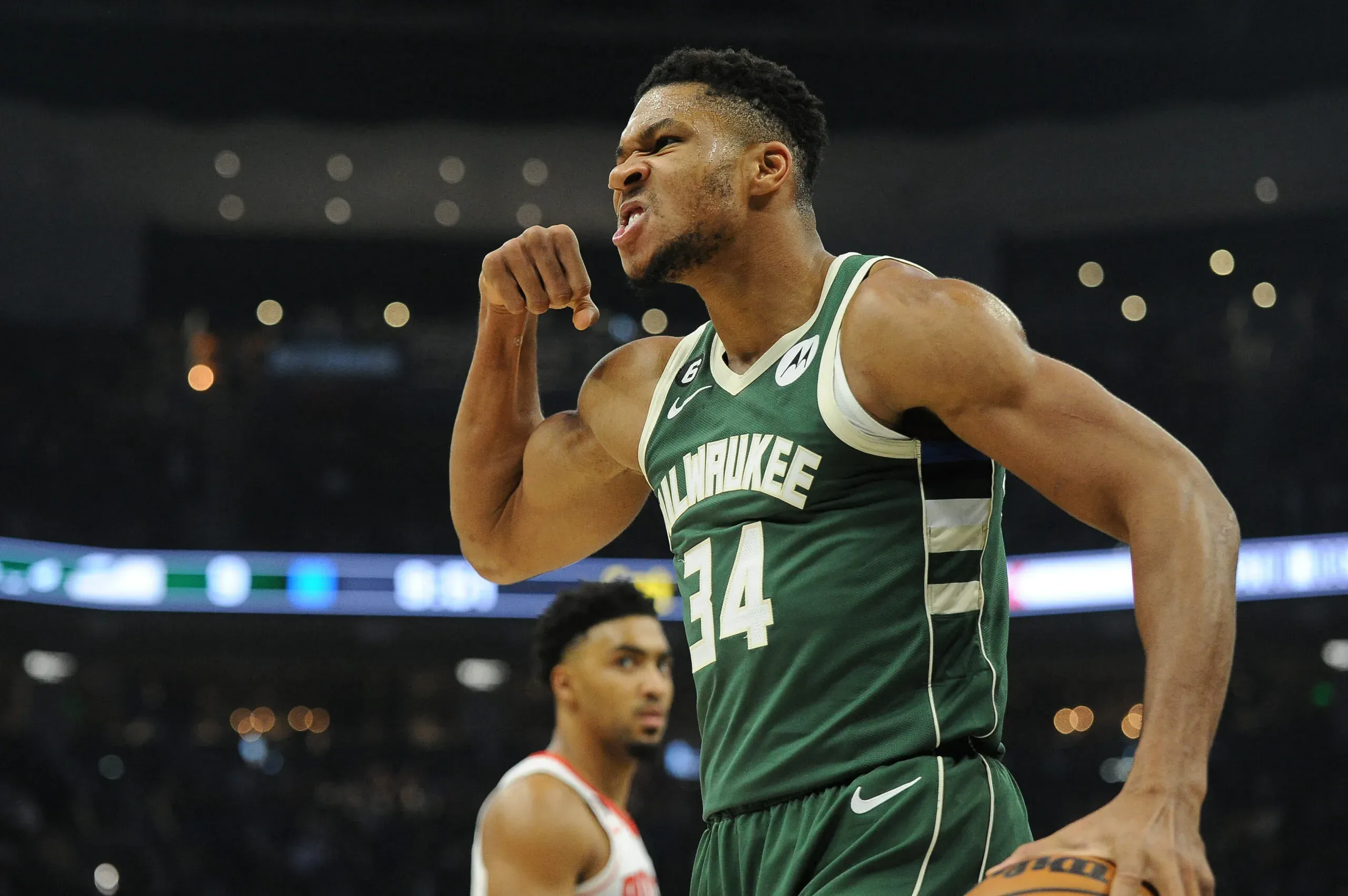 Giannis Antetokounmpo avec les Bucks