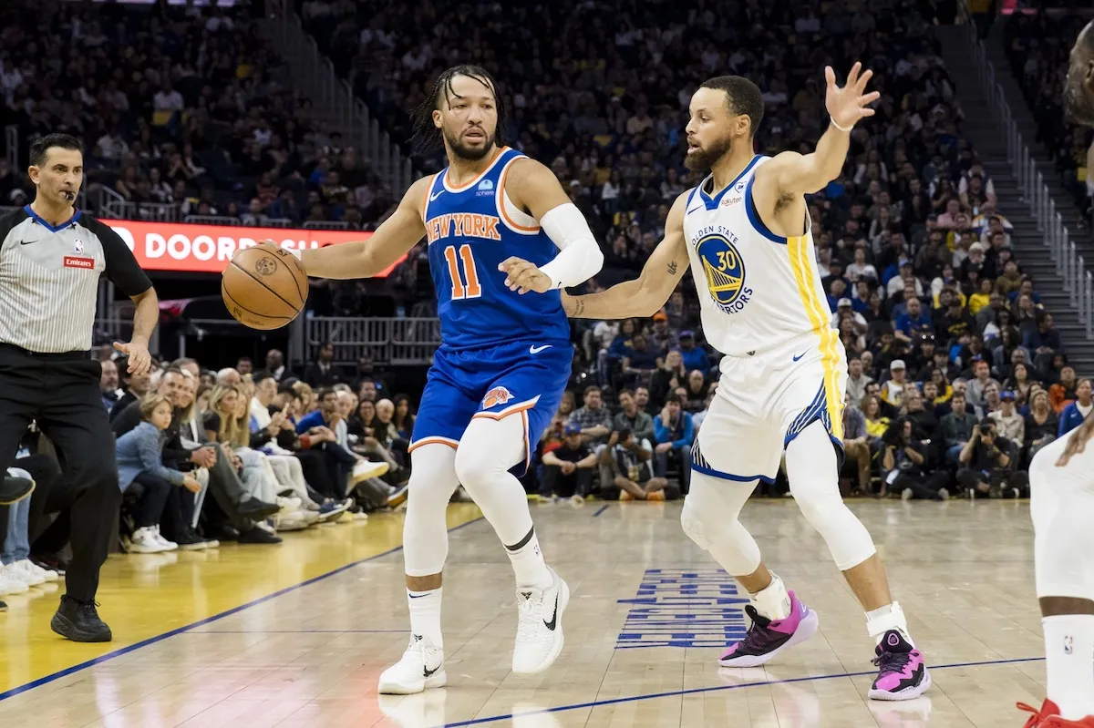 Jalen Brunson Stephen Curry