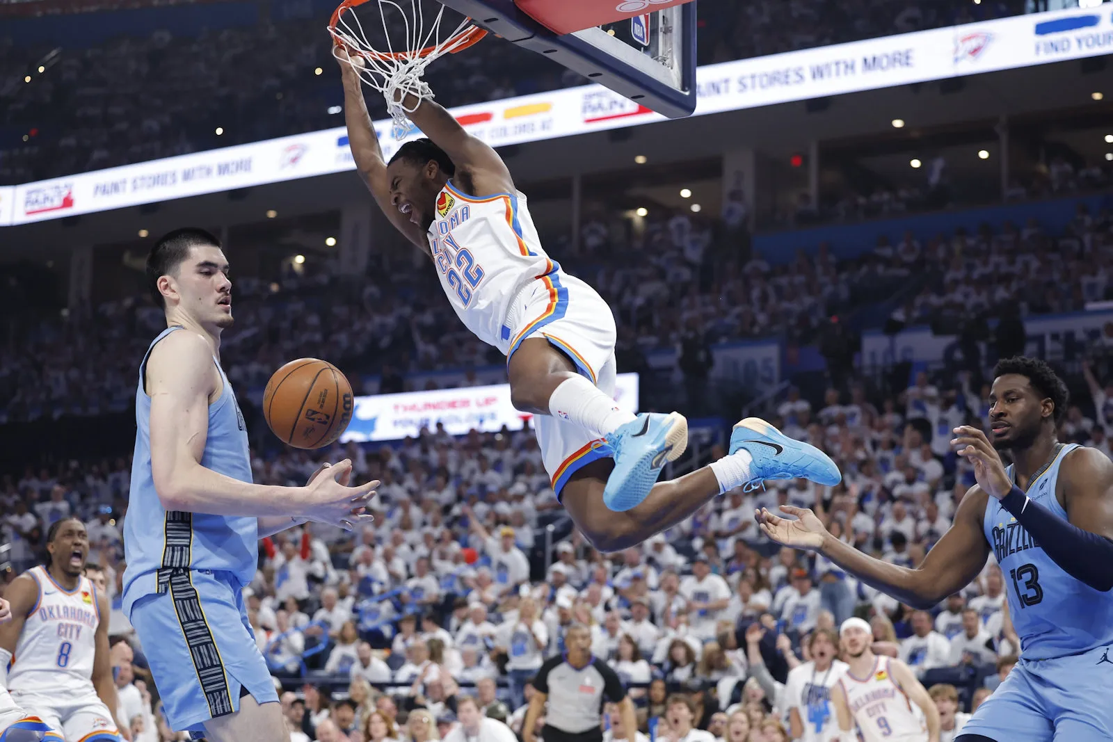 thunder grizzlies