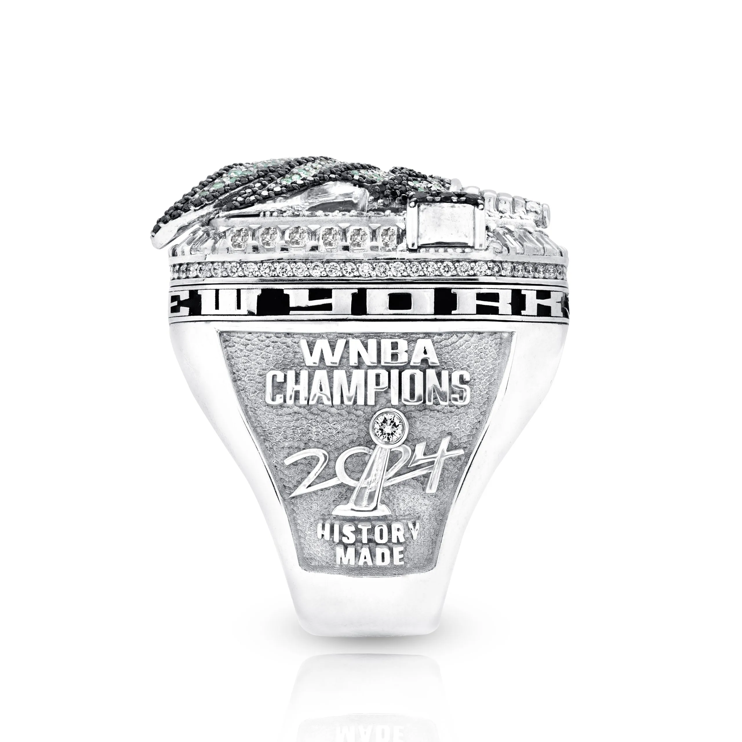 Les bagues de champion du New York Liberty