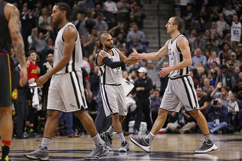 NBA: Atlanta Hawks at San Antonio Spurs