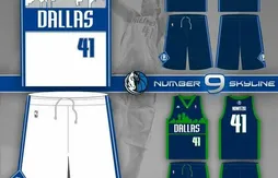 Les Mavericks dévoilent leur nouveau maillot… dessiné par un fan