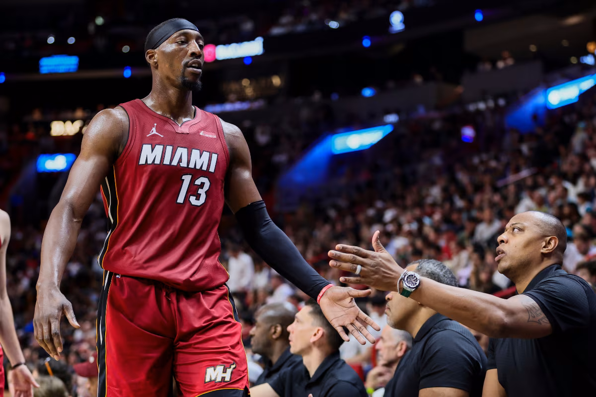 Bam Adebayo et Caron Butler