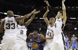 Le Thunder pris dans la toile de Tony Parker et des Spurs