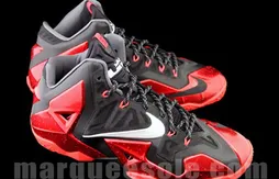 Nike : les premières images de la LeBron XI version “Heat”