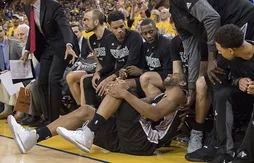 Les images de la blessure de Kawhi Leonard