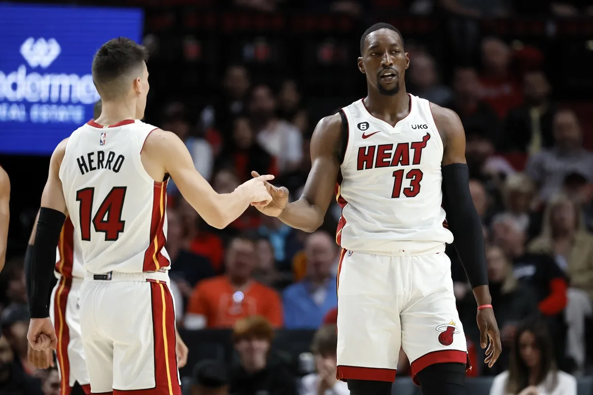 Bam Adebayo et Tyler Herro