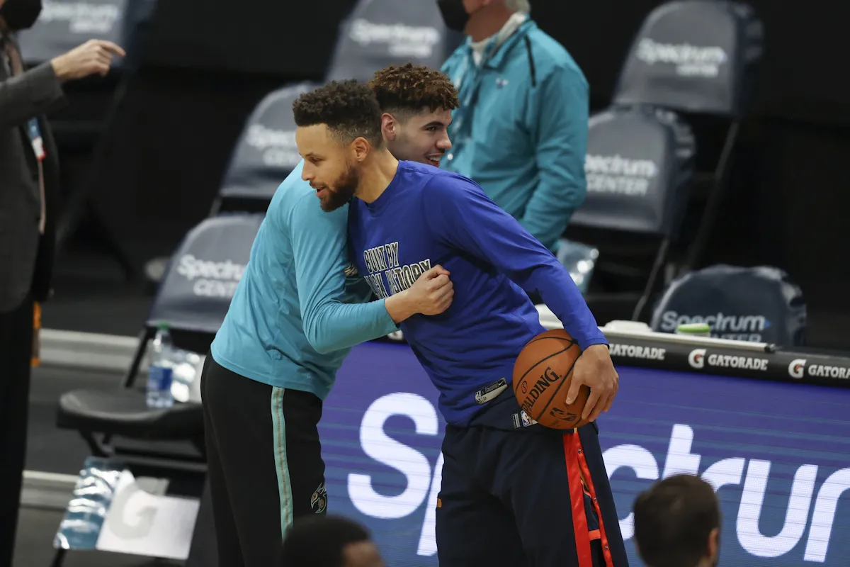 LaMelo Ball Stephen Curry