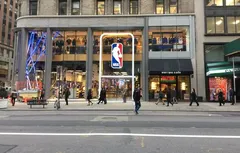 Ouverture du nouveau NBA Store de New York