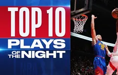 Le Top 10 de la nuit | R.J. Barrett démarre sa saison par un poster sur Aaron Gordon