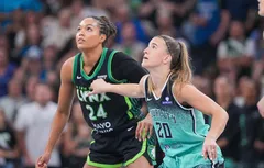 Sabrina Ionescu et Napheesa Collier élues joueuses du mois