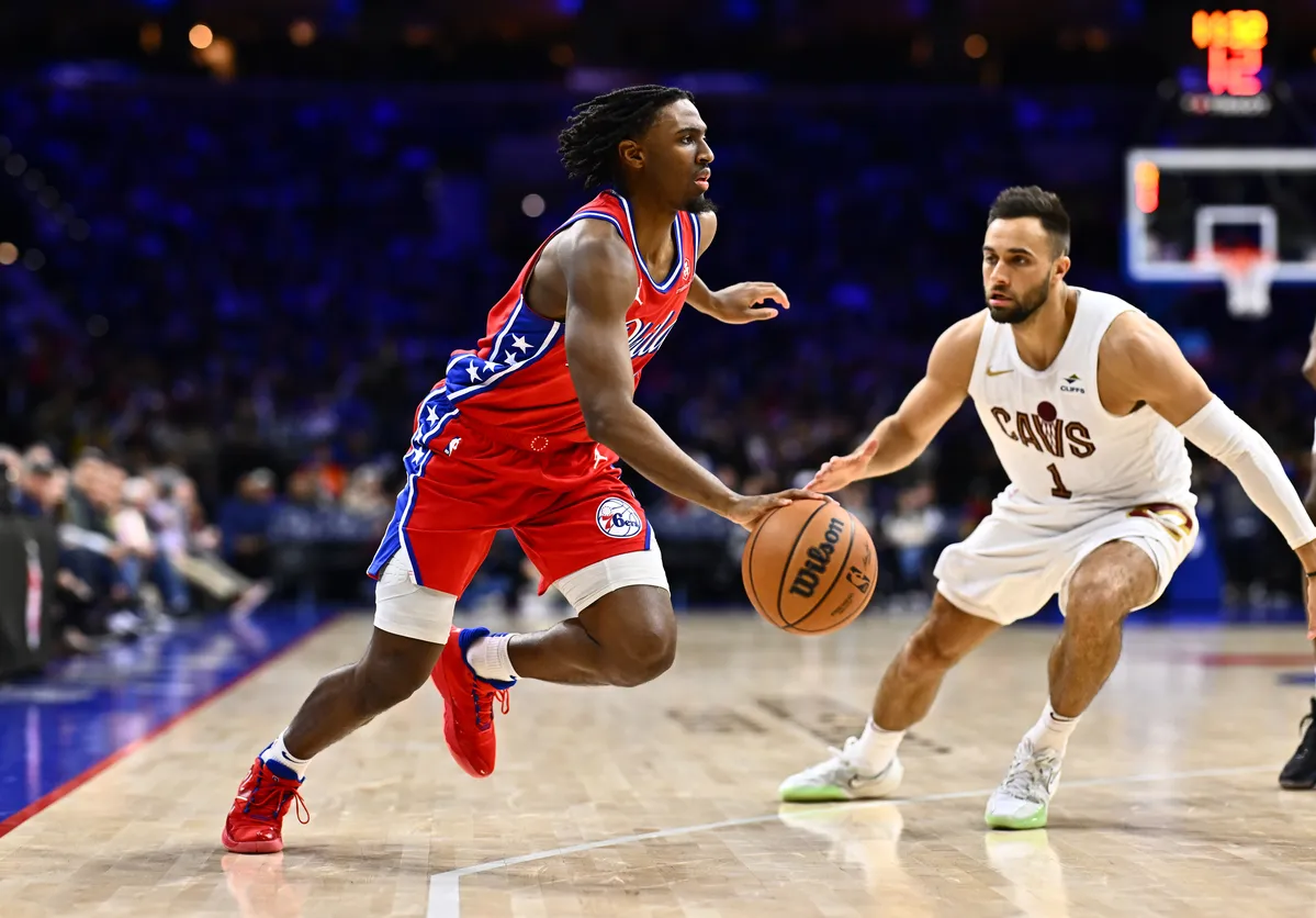 Tyrese Maxey face aux Cavaliers