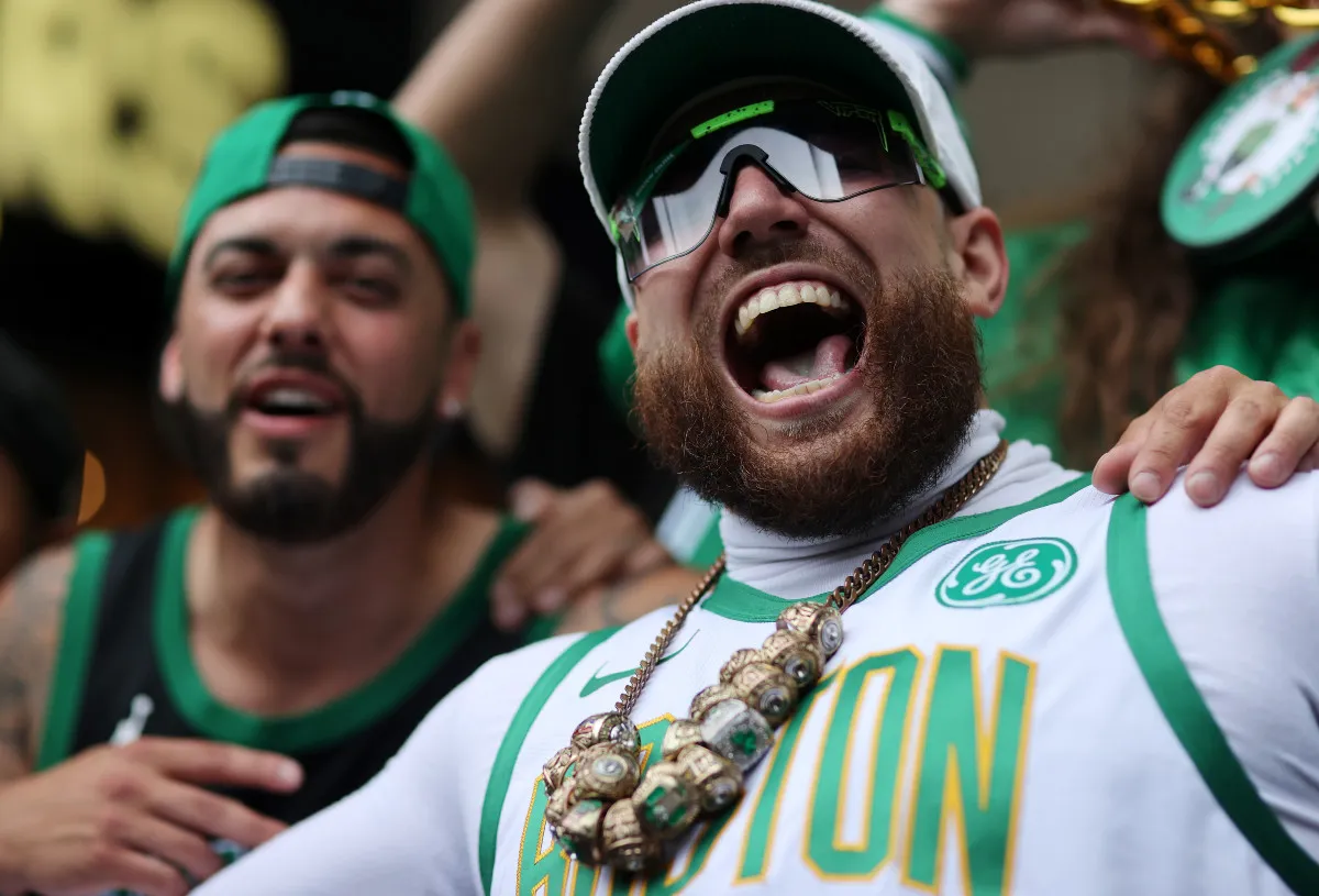 Les fans lors du Game 1 des Finals 2024