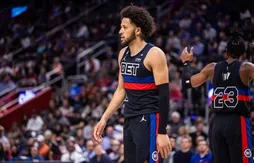 Touché au tibia, Cade Cunningham est absent jusqu’à nouvel ordre