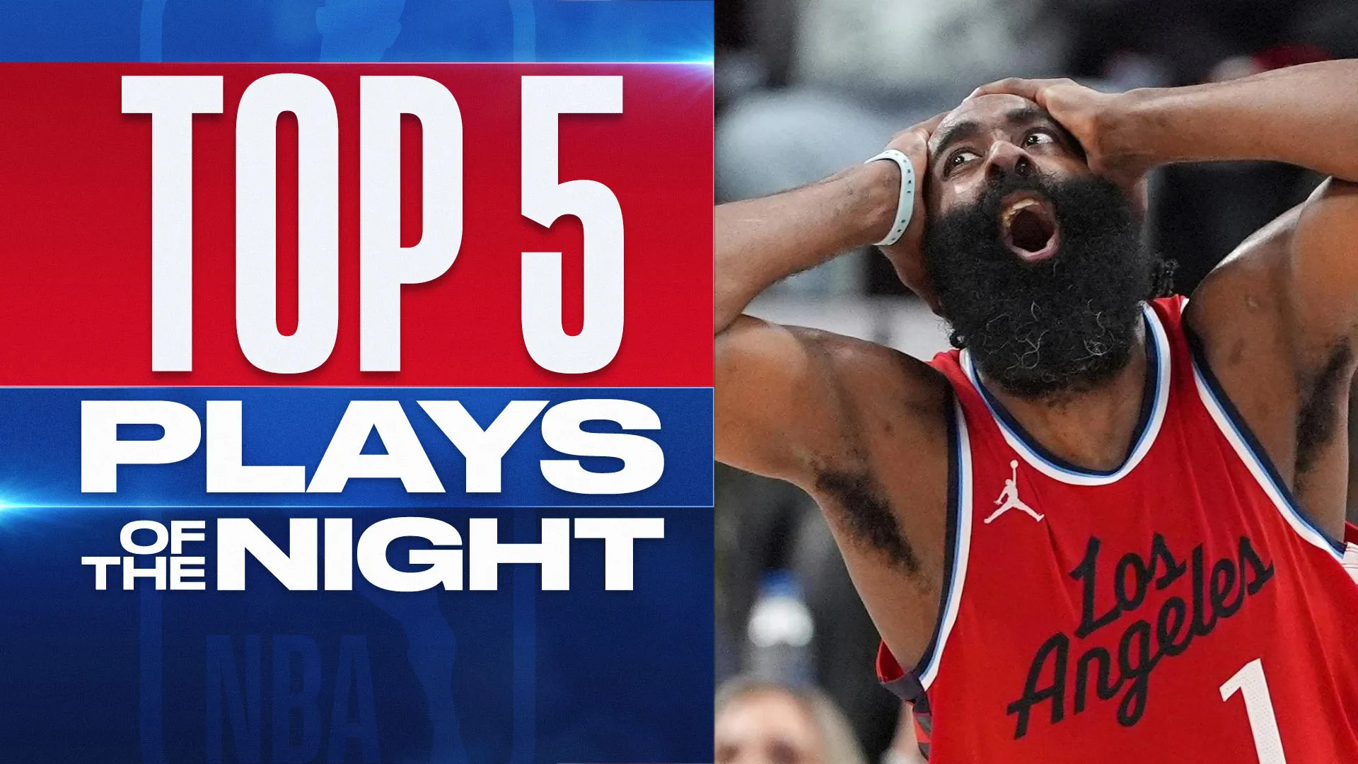 James Harden dans le Top 5 de la nuit
